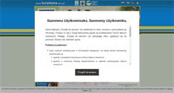 Desktop Screenshot of infotur.olza.pl